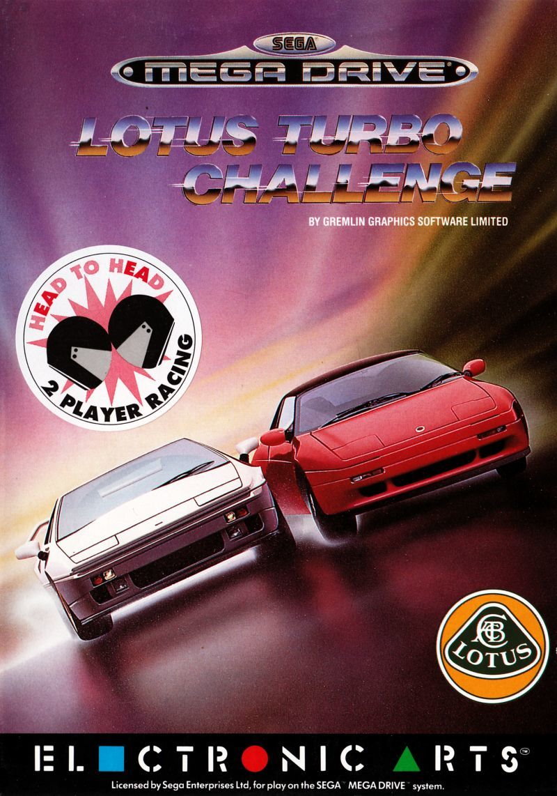 Lotus Turbo Challenge - Sega Mega Drive