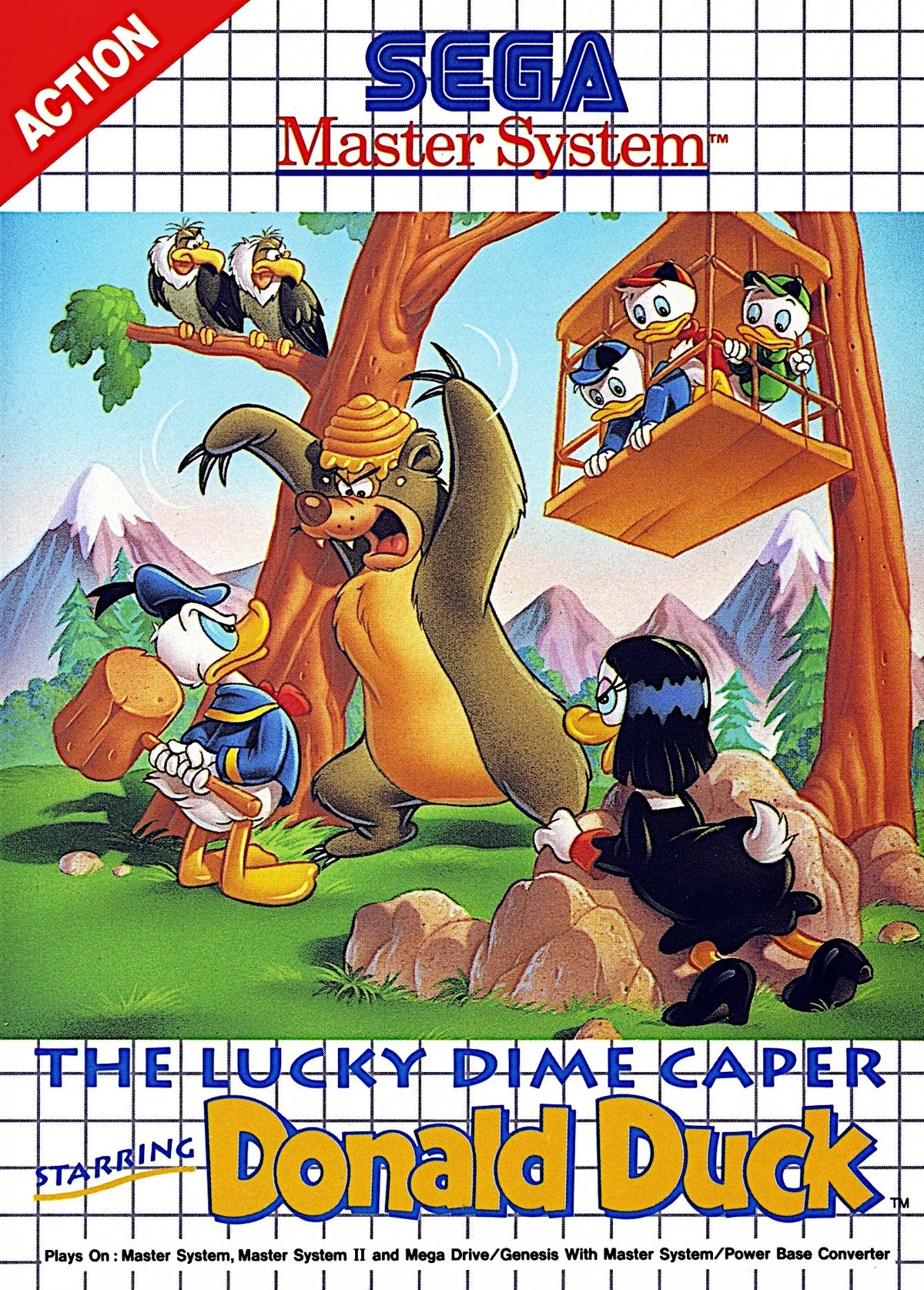 Donald Duck: The Lucky Dime Caper - Sega Master System
