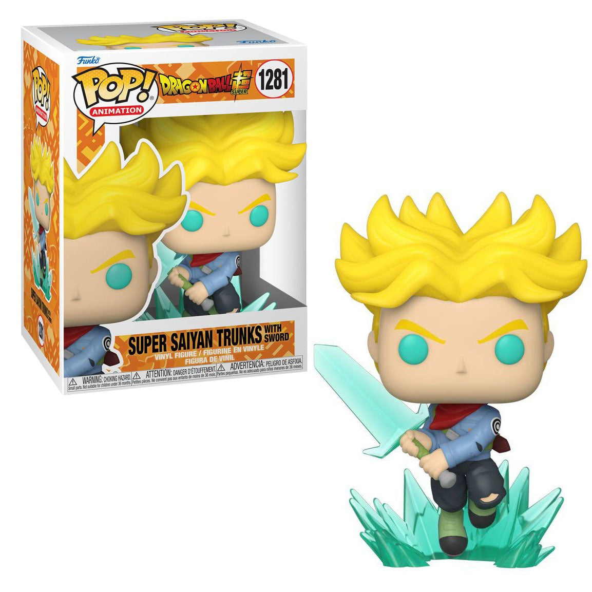 Dragon Ball Z - Super Saiyan Trunks with Sword #1281 Pop! Vinyl Figure