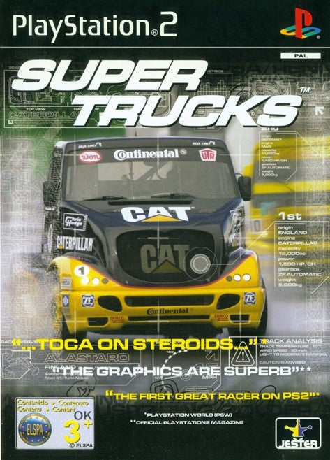 Super Trucks - PlayStation 2 PS2