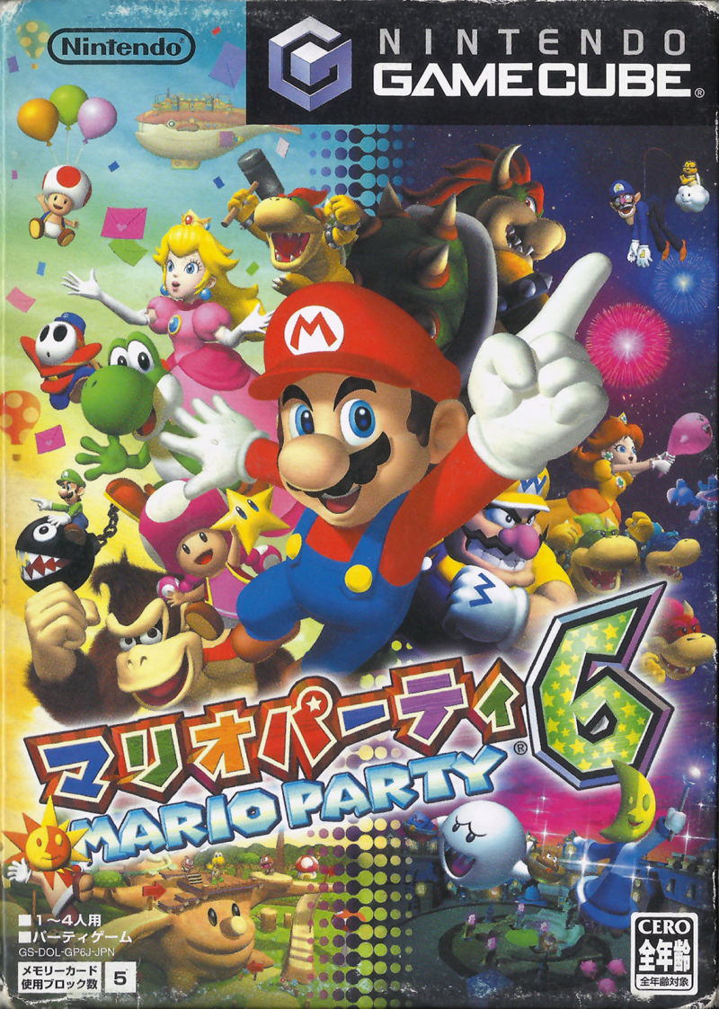 Mario Party 6 Japanese NTSC - Nintendo GameCube
