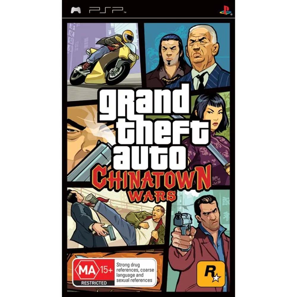 Grand Theft Auto: Chinatown Wars - PSP PlayStation Portable
