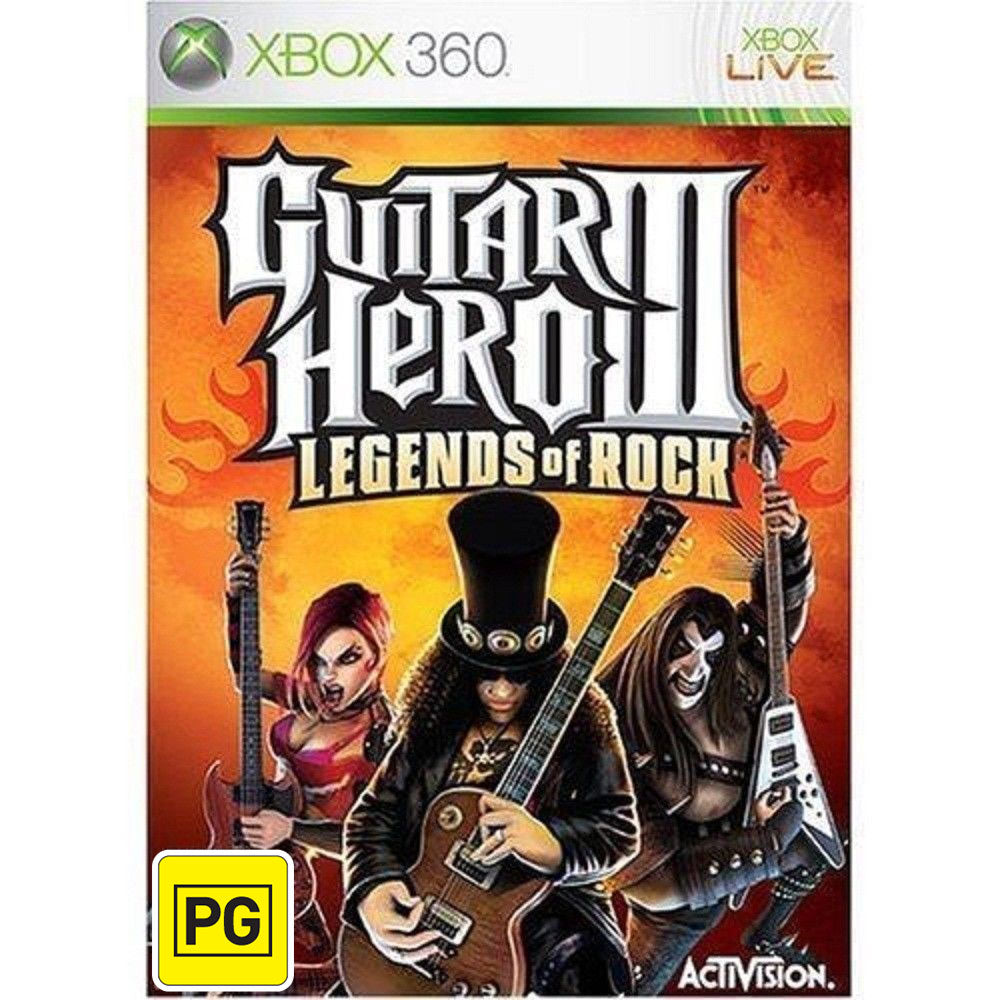 Guitar Hero III: Legends of Rock - Xbox 360