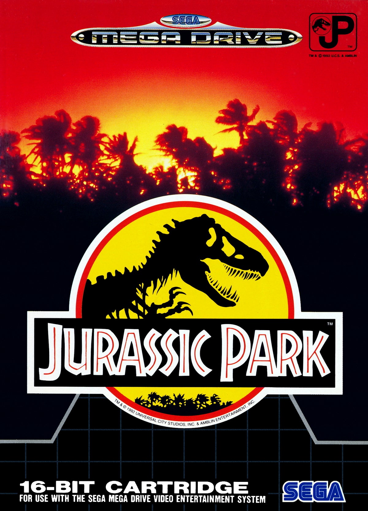 Jurassic Park - Sega Mega Drive