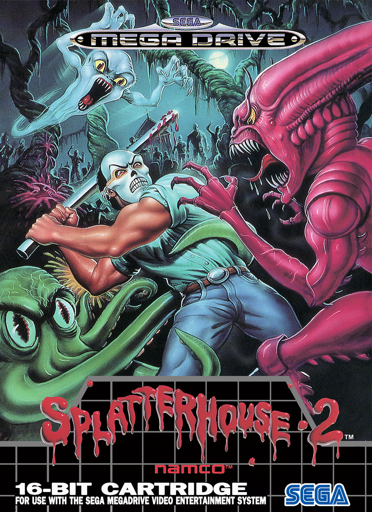 Splatterhouse 2 - Sega Mega Drive