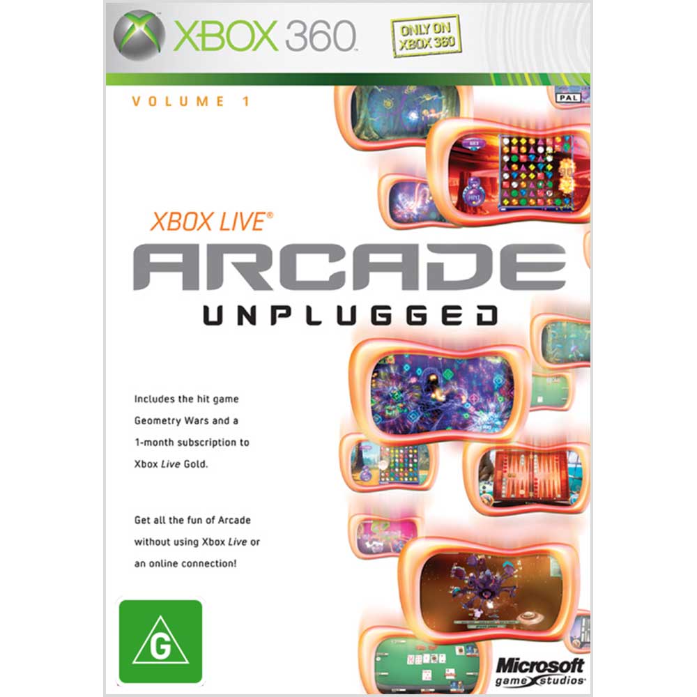 Xbox Live Arcade Unplugged Vol. 1 - Xbox 360