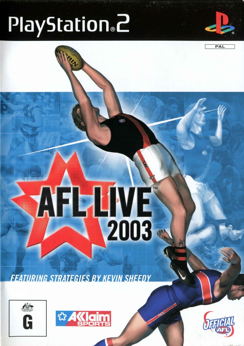 AFL Live 2003 - PlayStation 2 PS2