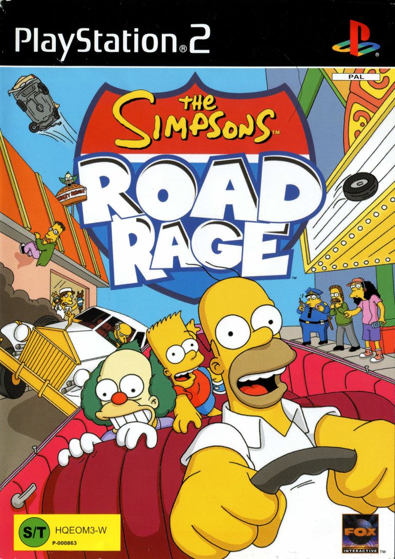 The Simpsons: Road Rage - PlayStation 2 PS2