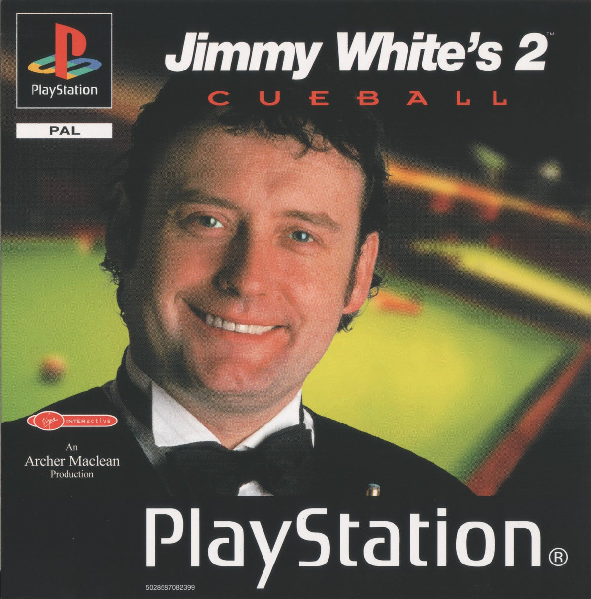 Jimmy White's 2: Cueball - PlayStation 1 PS1