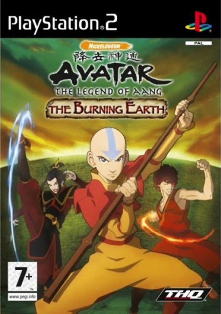 Avatar: The Legend of Aang – The Burning Earth - PlayStation 2 PS2