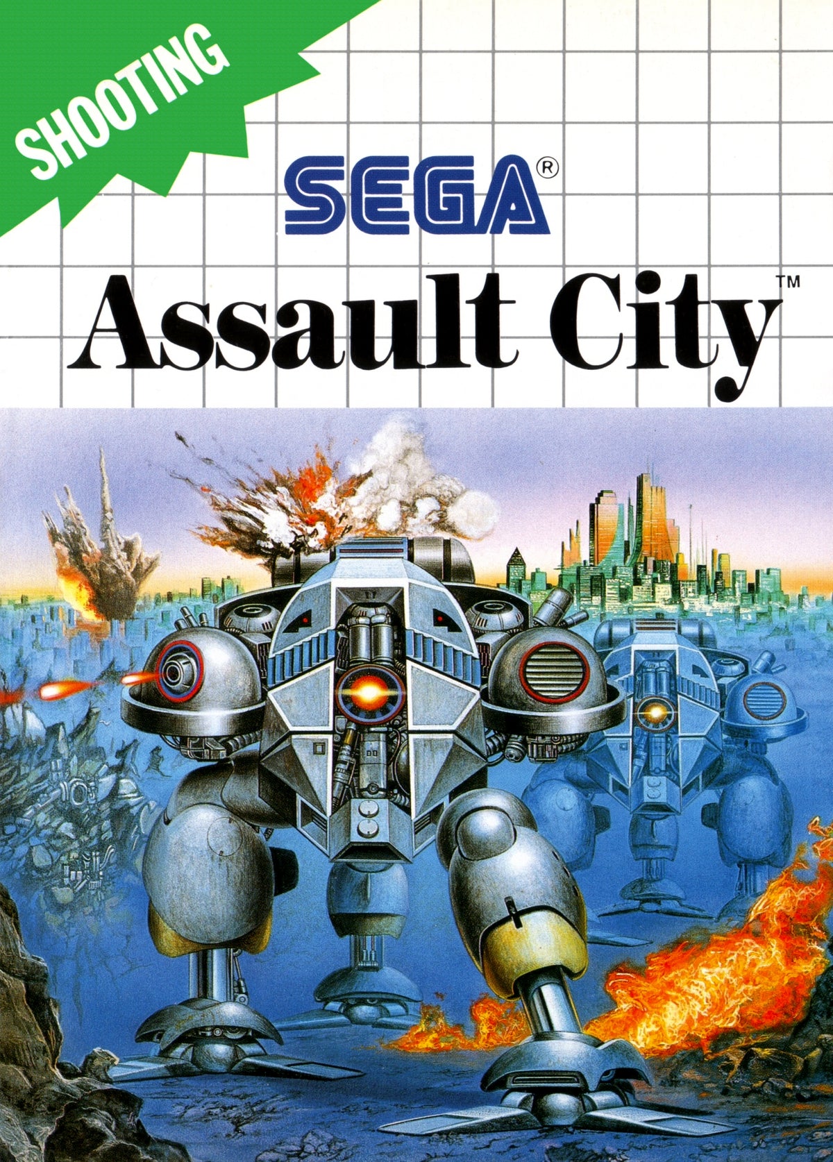 Assault City - Sega Master System