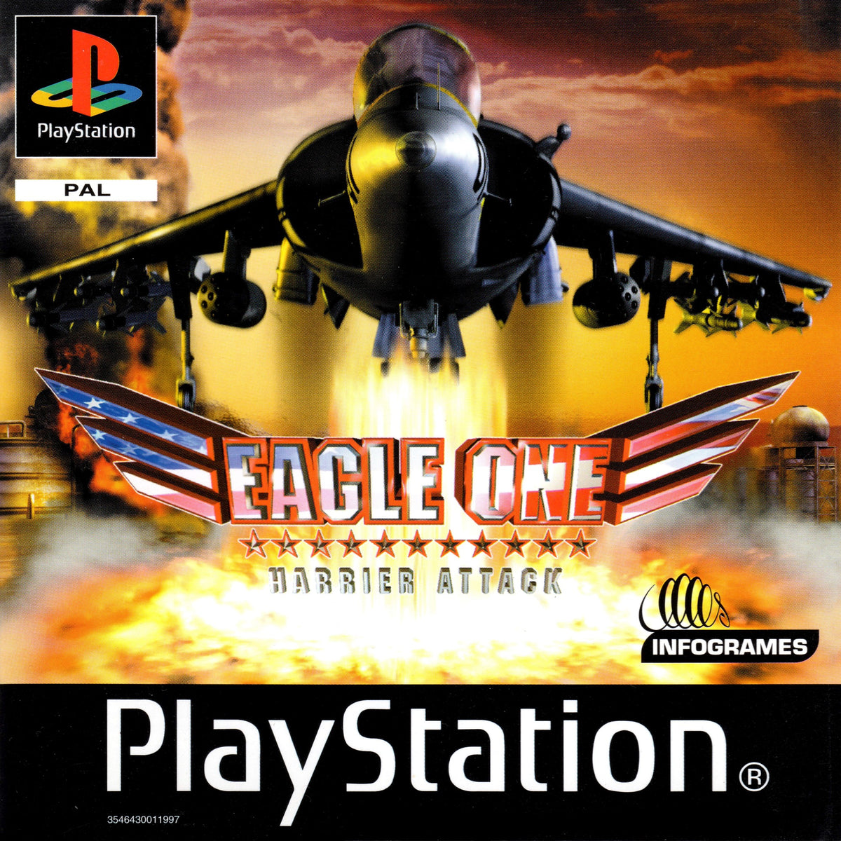 Eagle One: Harrier Attack - PlayStation 1 PS1