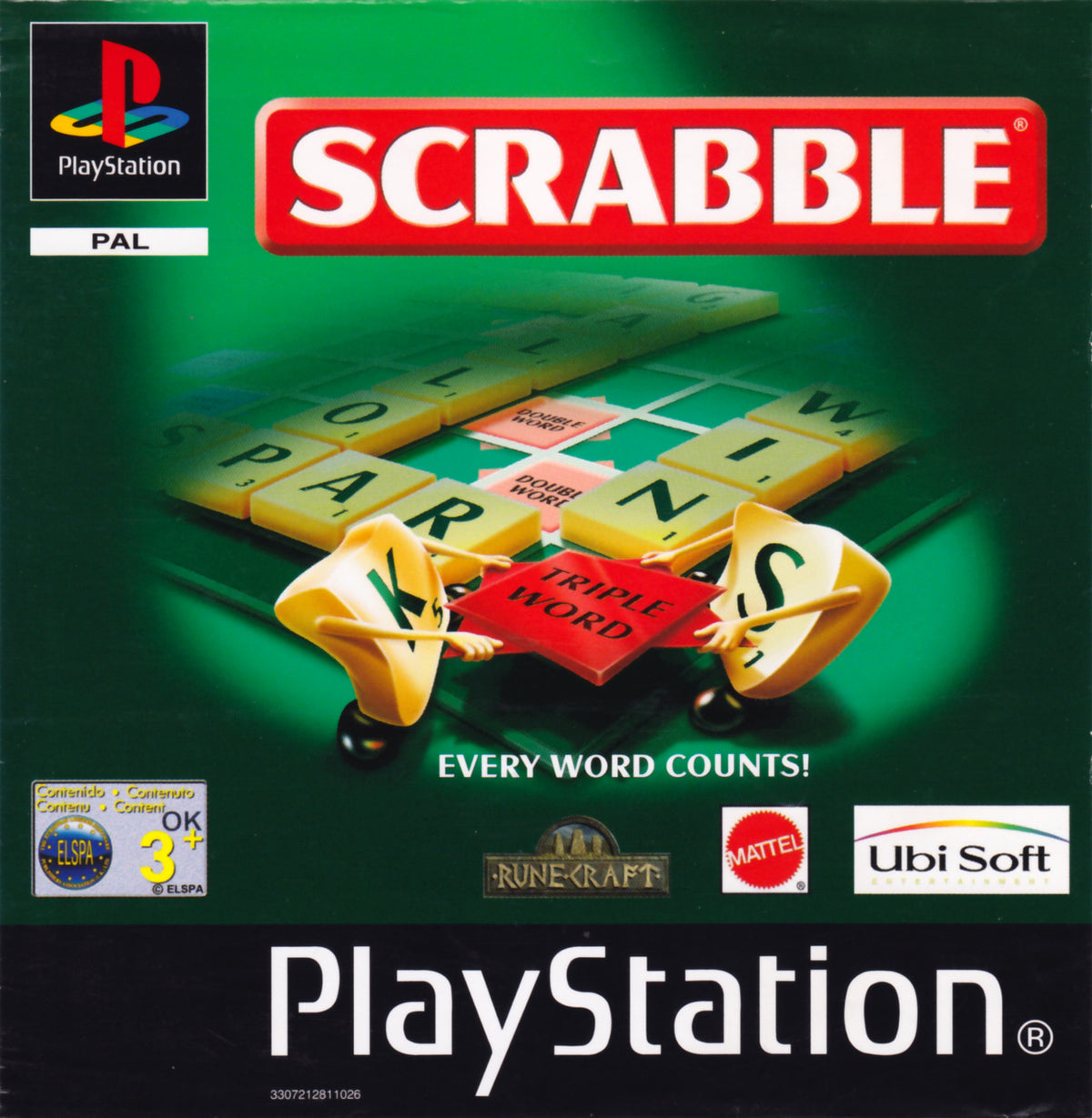 Scrabble - PlayStation 1 PS1