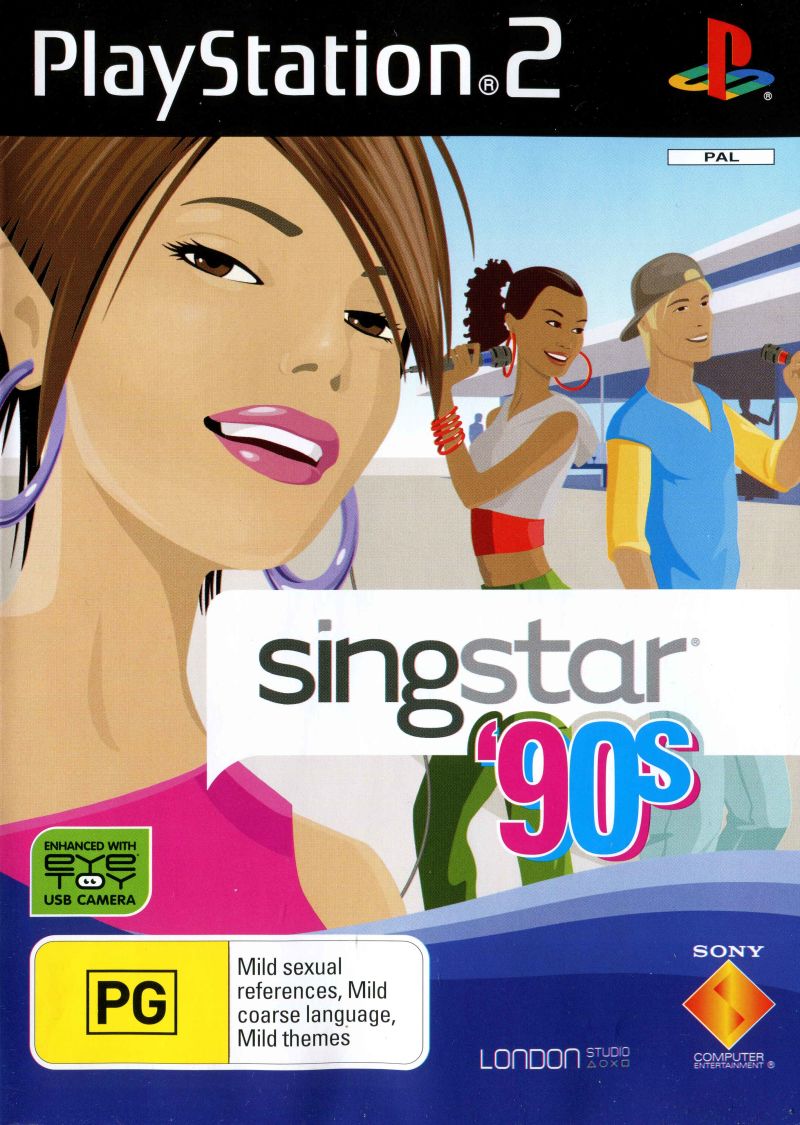 SingStar '90s - PlayStation 2 PS2