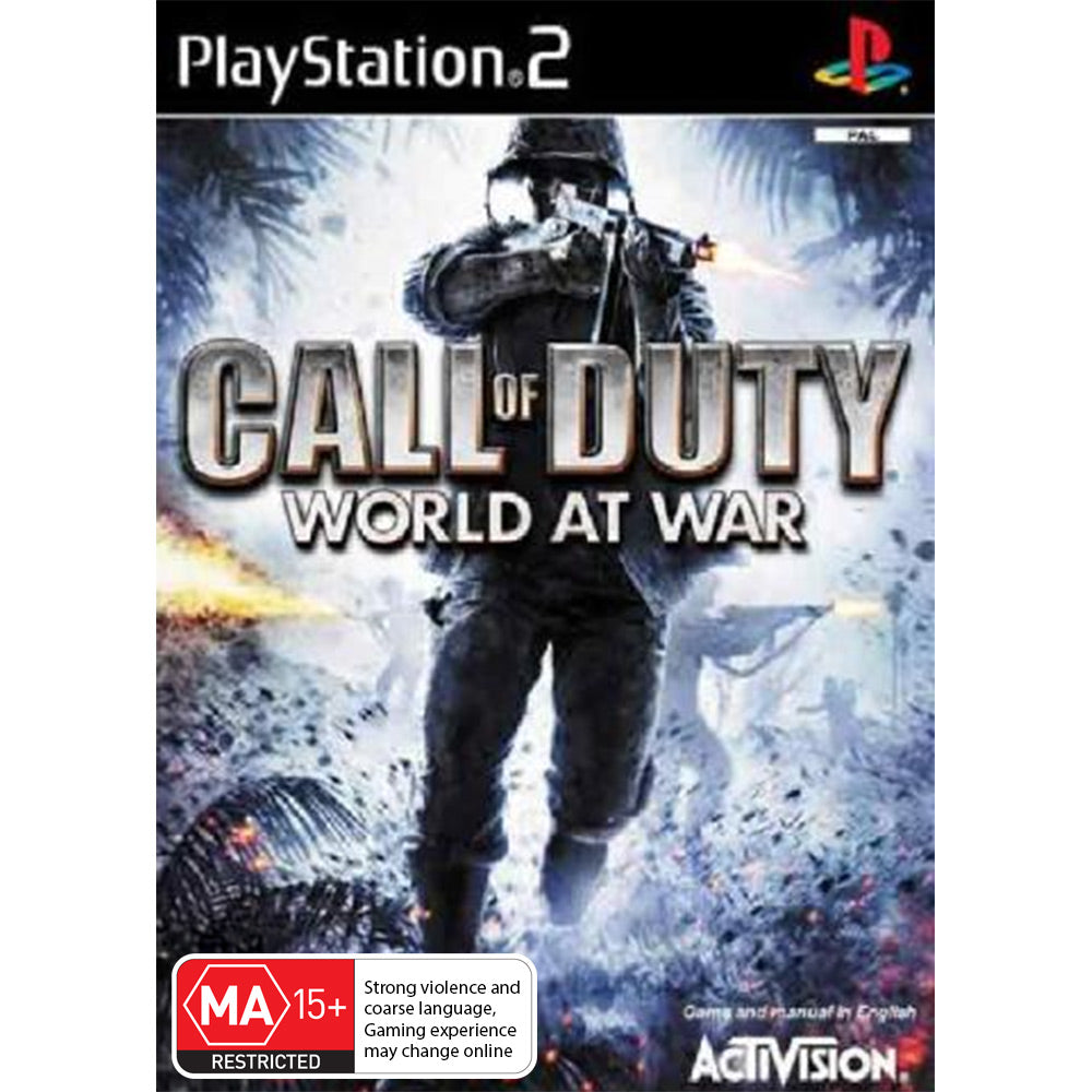 Call of Duty: World at War - Final Fronts - PlayStation 2 PS2