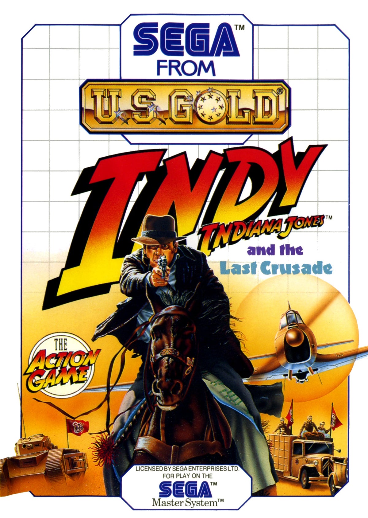Indiana Jones and the Last Crusade - Sega Master System