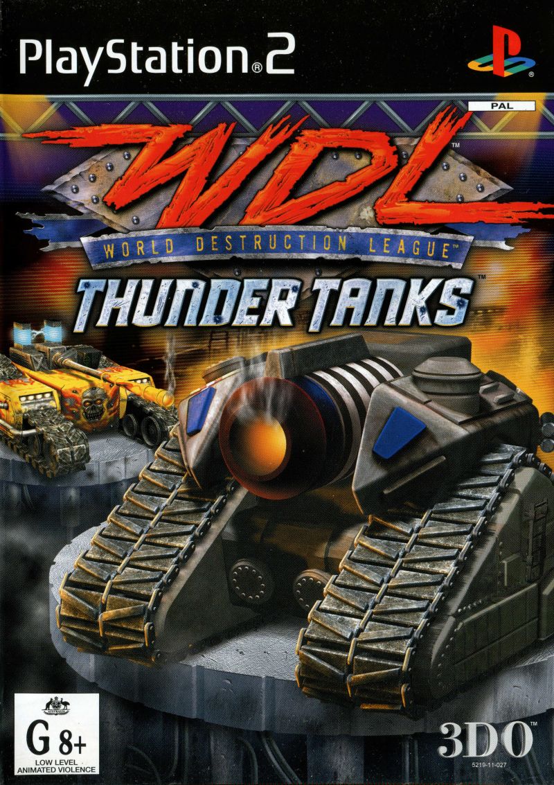 World Destruction League: Thunder Tanks - PlayStation 2 PS2