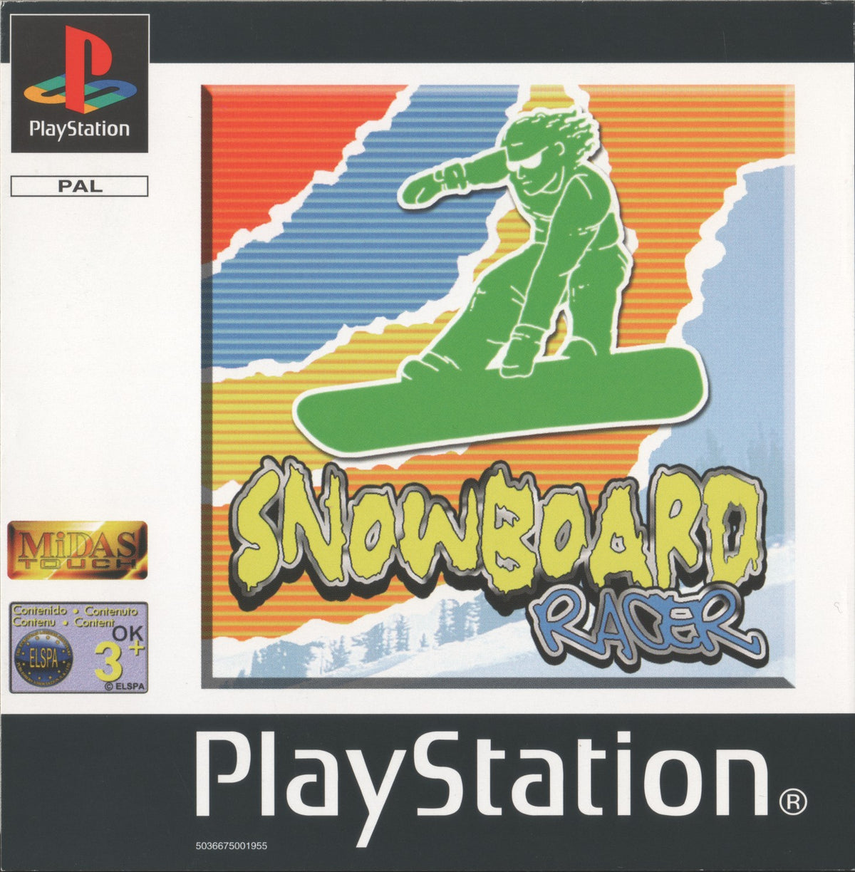 Snowboard Racer - PlayStation 1 PS1