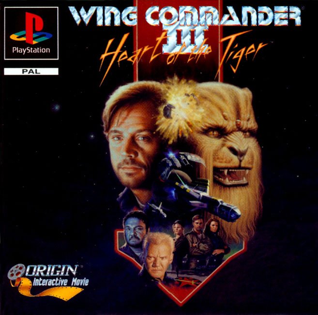 Wing Commander III: Heart of the Tiger - PlayStation 1 PS1