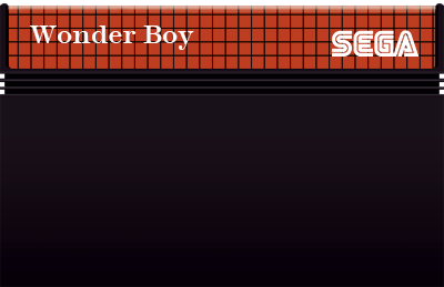 Wonder Boy - Sega Master System (Cartridge)