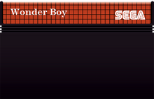 Wonder Boy - Sega Master System (Cartridge)