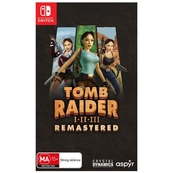 Tomb Raider I-III Remastered - Nintendo Switch
