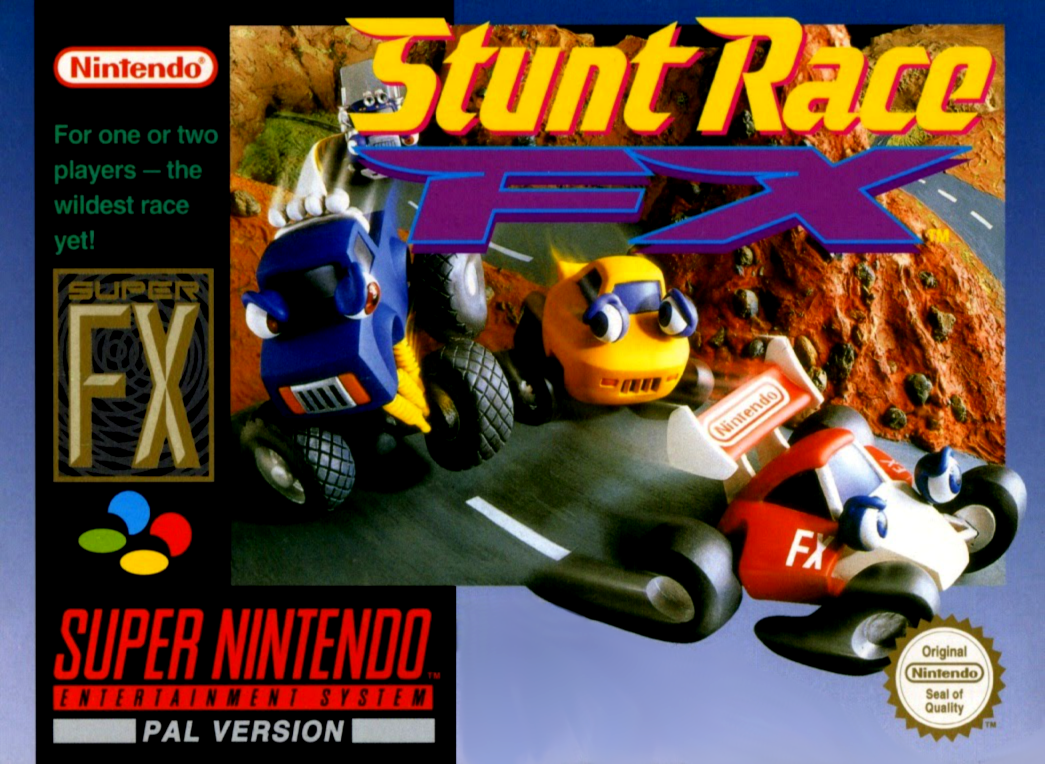 Stunt Race FX - Super Nintendo SNES