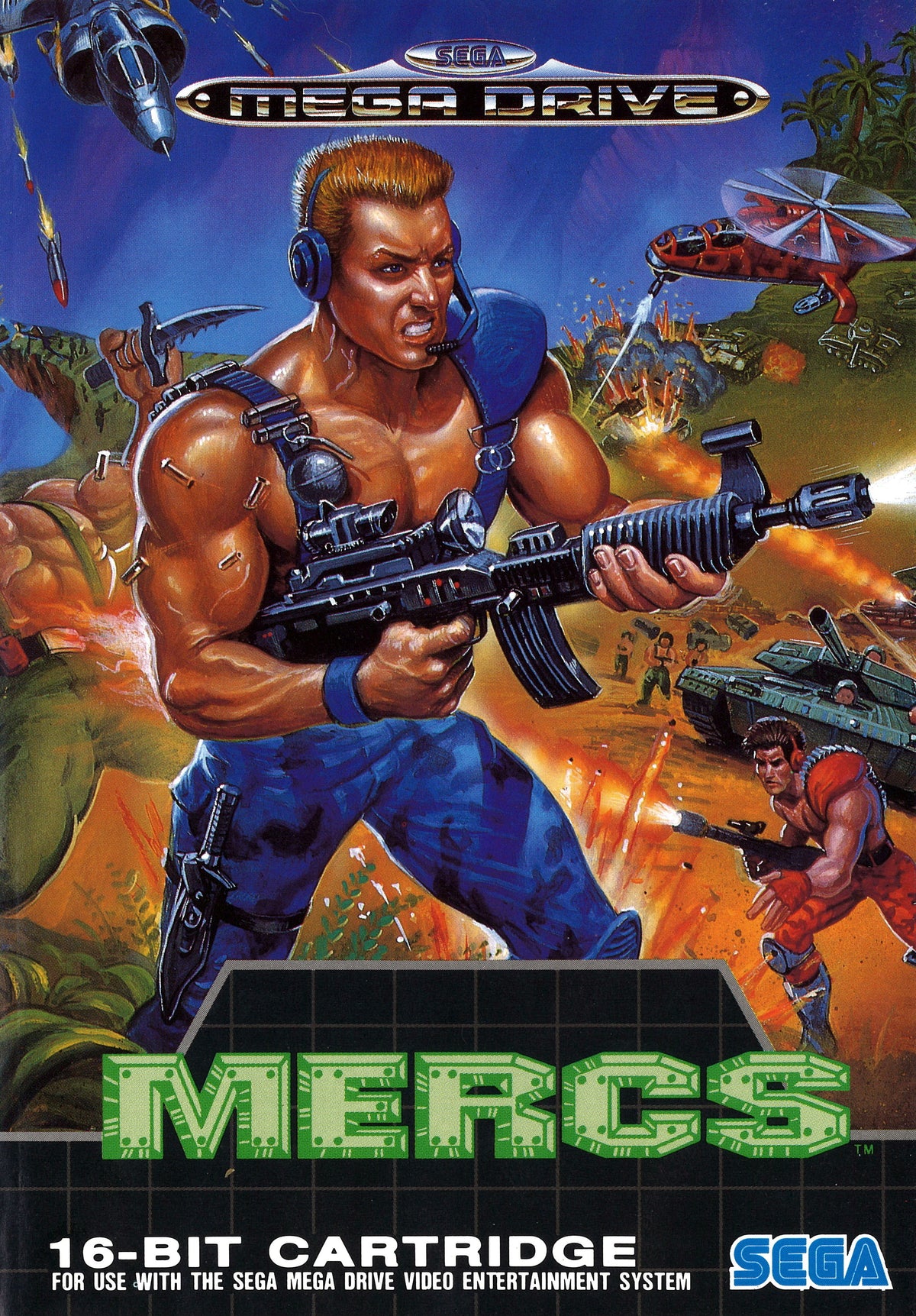 Mercs - Sega Mega Drive