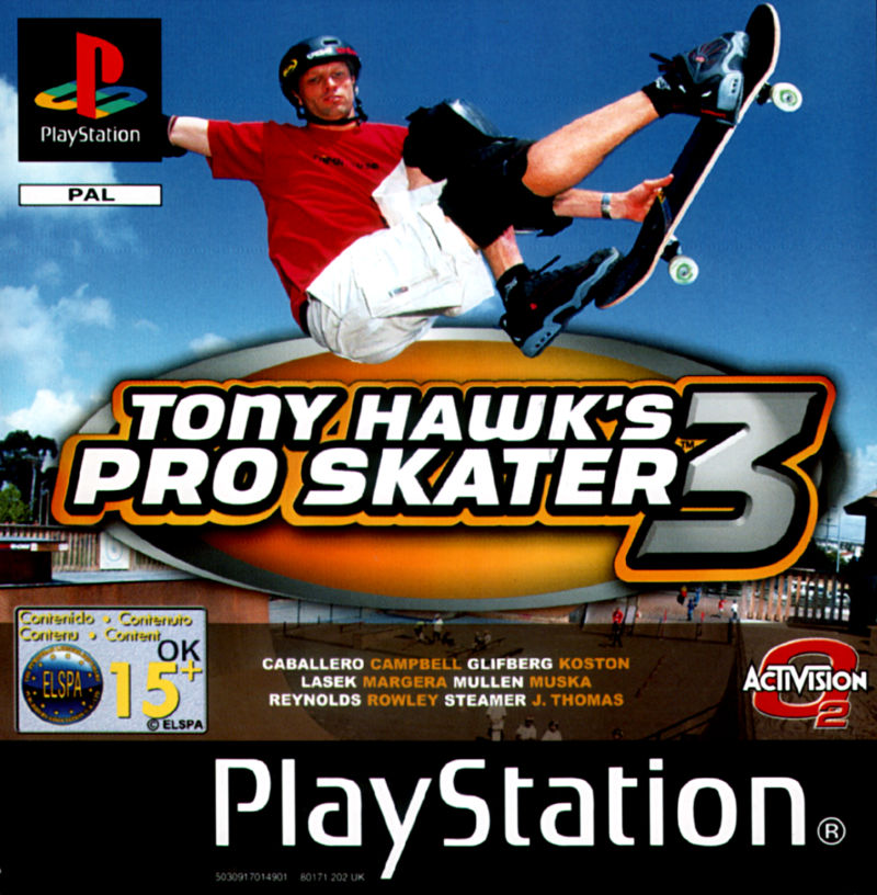 Tony Hawk's Pro Skater 3 - PlayStation 1 PS1