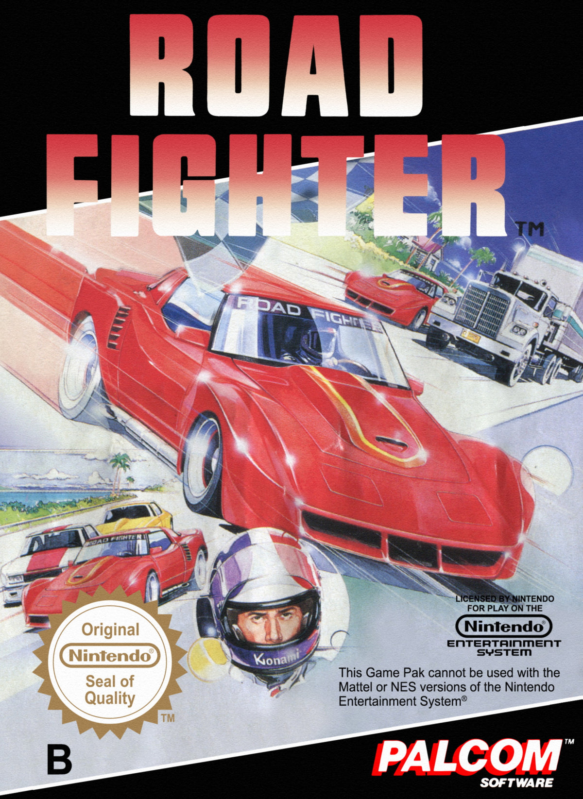 Road Fighter - Nintendo Entertainment System NES (Boxed)
