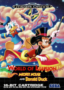 World of Illusion Starring Mickey Mouse & Donald Duck - Sega Mega Drive
