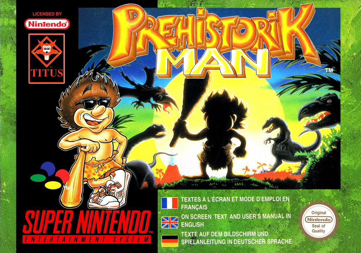Prehistorik Man - Super Nintendo SNES (Boxed)
