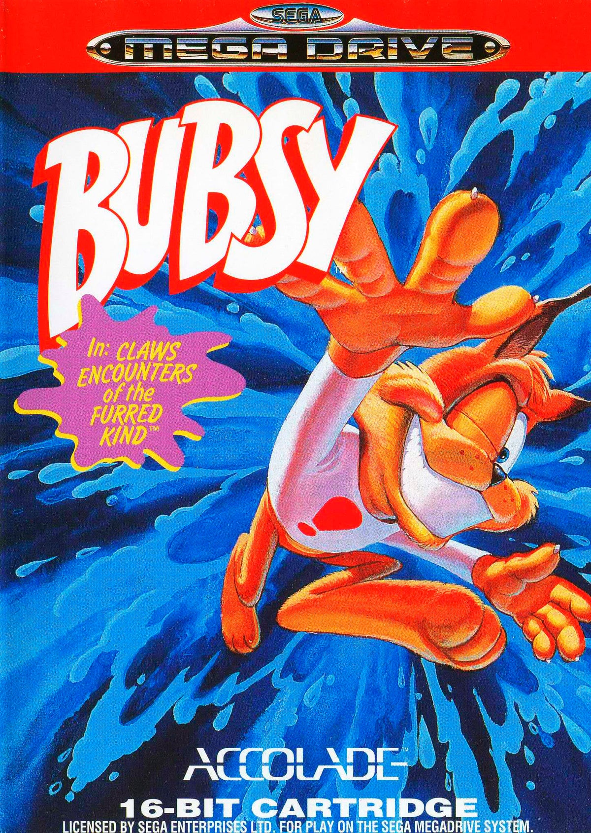 Bubsy - Sega Mega Drive