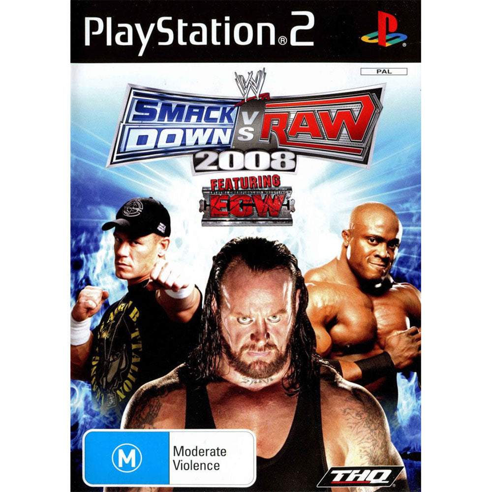 WWE SmackDown vs. Raw 2008 - PlayStation 2 PS2