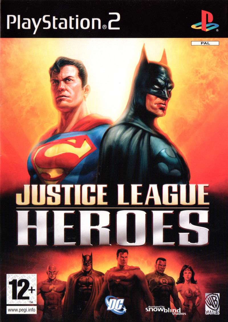 Justice League Heroes - Playstation 2 PS2