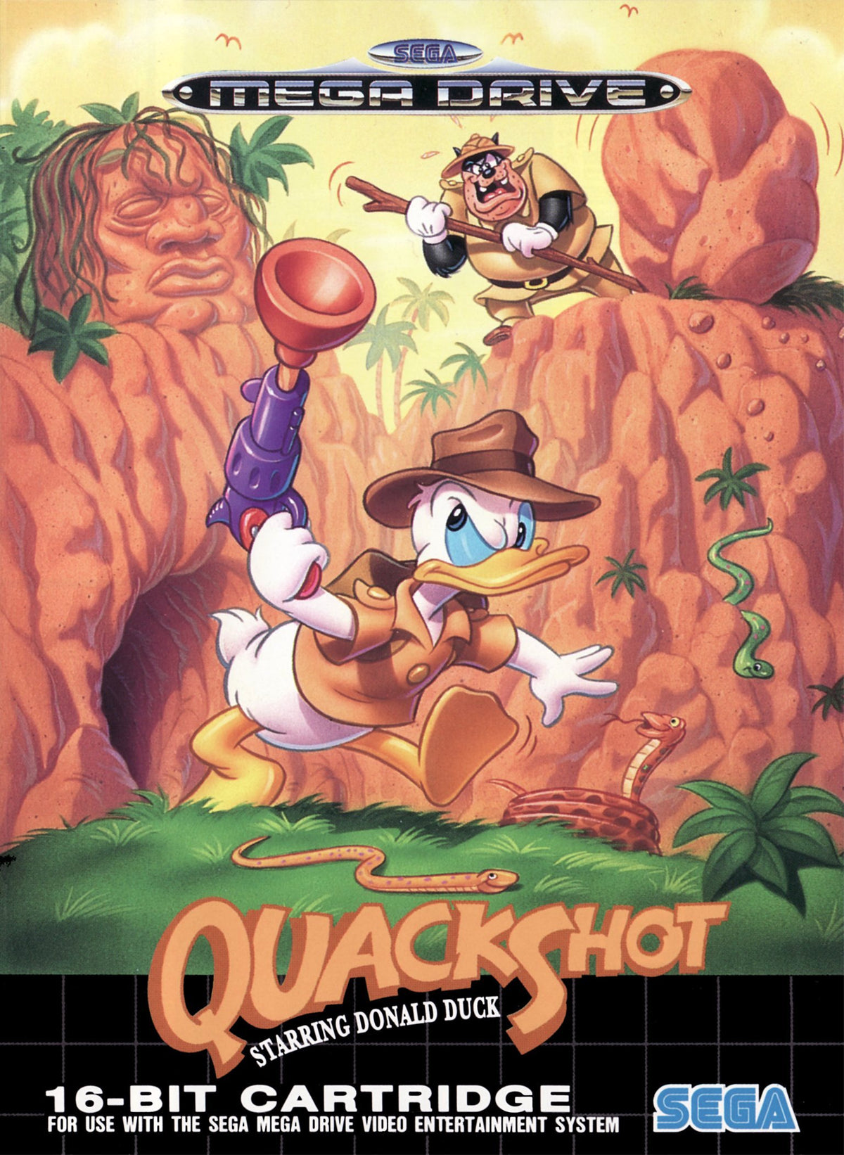 QuackShot Starring Donald Duck - Sega Mega Drive