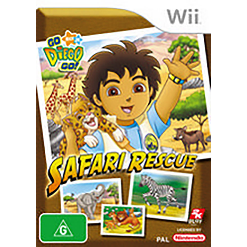 Go, Diego, Go! Safari Rescue - Nintendo Wii