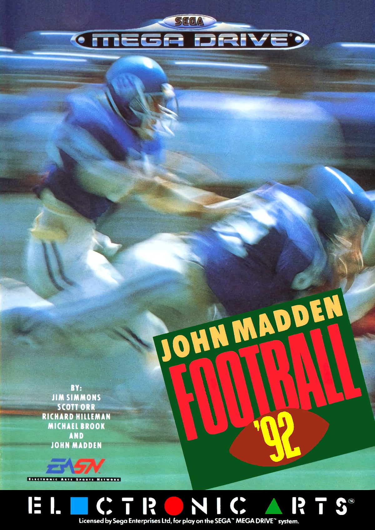 John Madden Football '92 - Sega Mega Drive