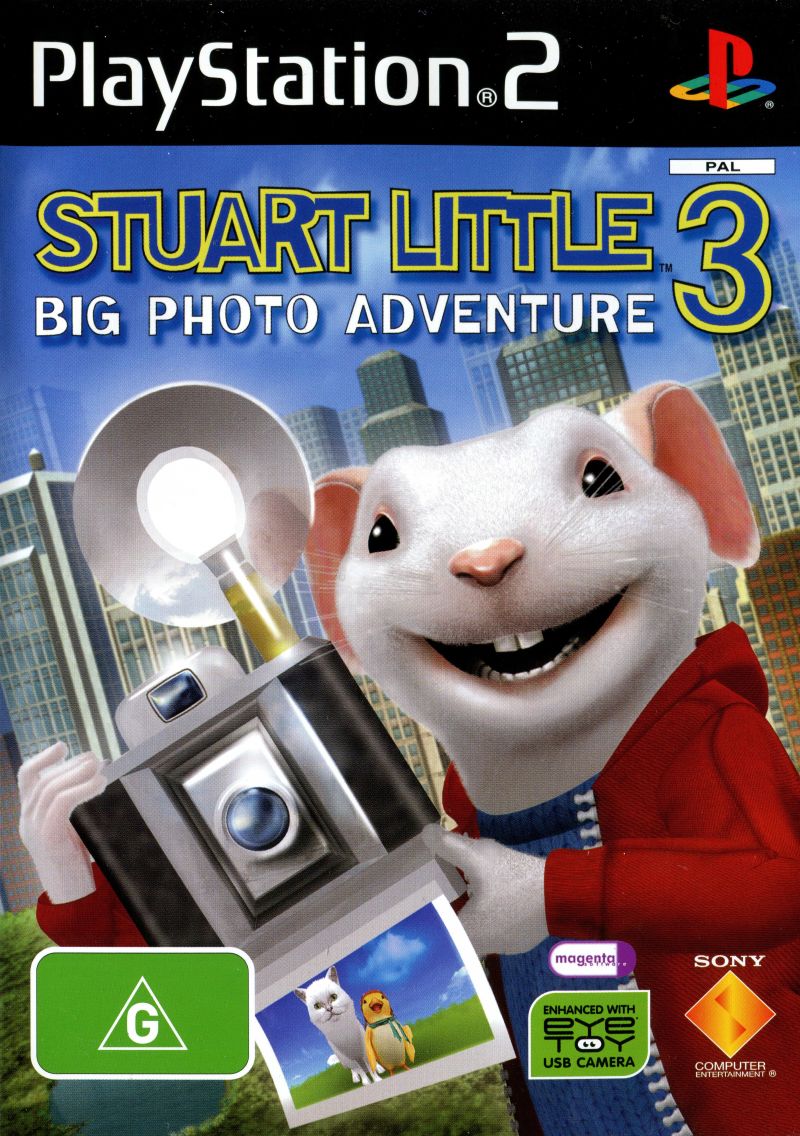 Stuart Little 3: Big Photo Adventure - PlayStation 2 PS2