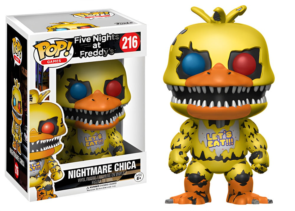Five Nights at Freddy's - Nightmare Chica #216 Pop! Vinyl Figure