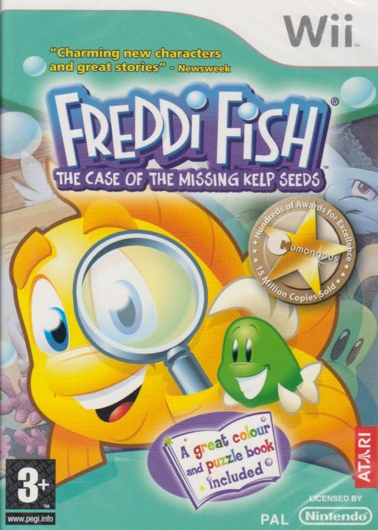 Freddi Fish: The Case of the Missing Kelp Seeds - Nintendo Wii