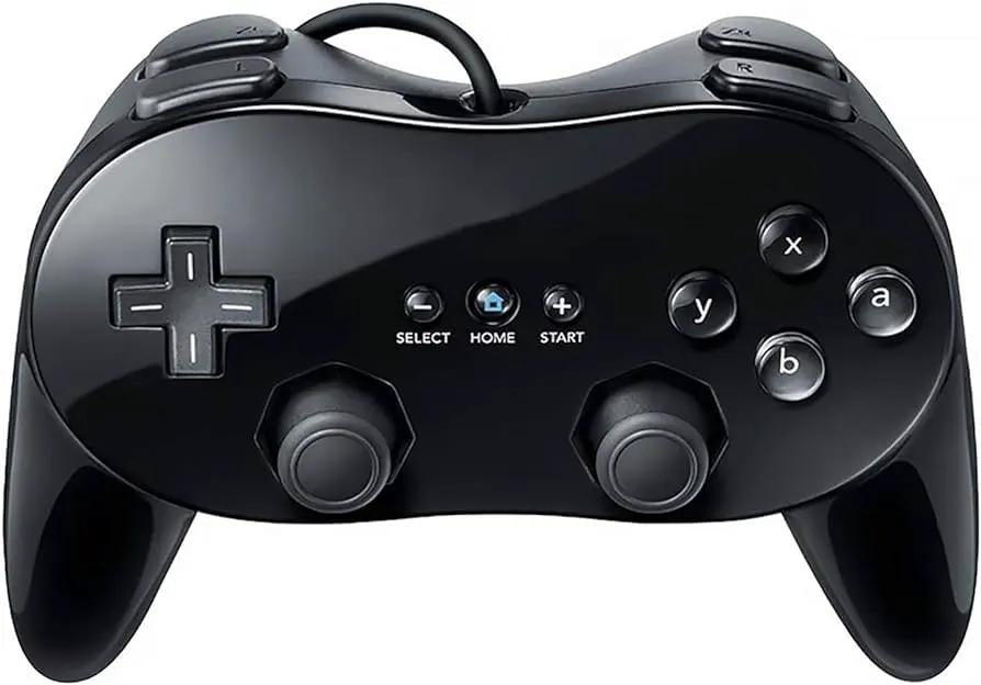 Classic Controller Pro (Black) - Nintendo Wii