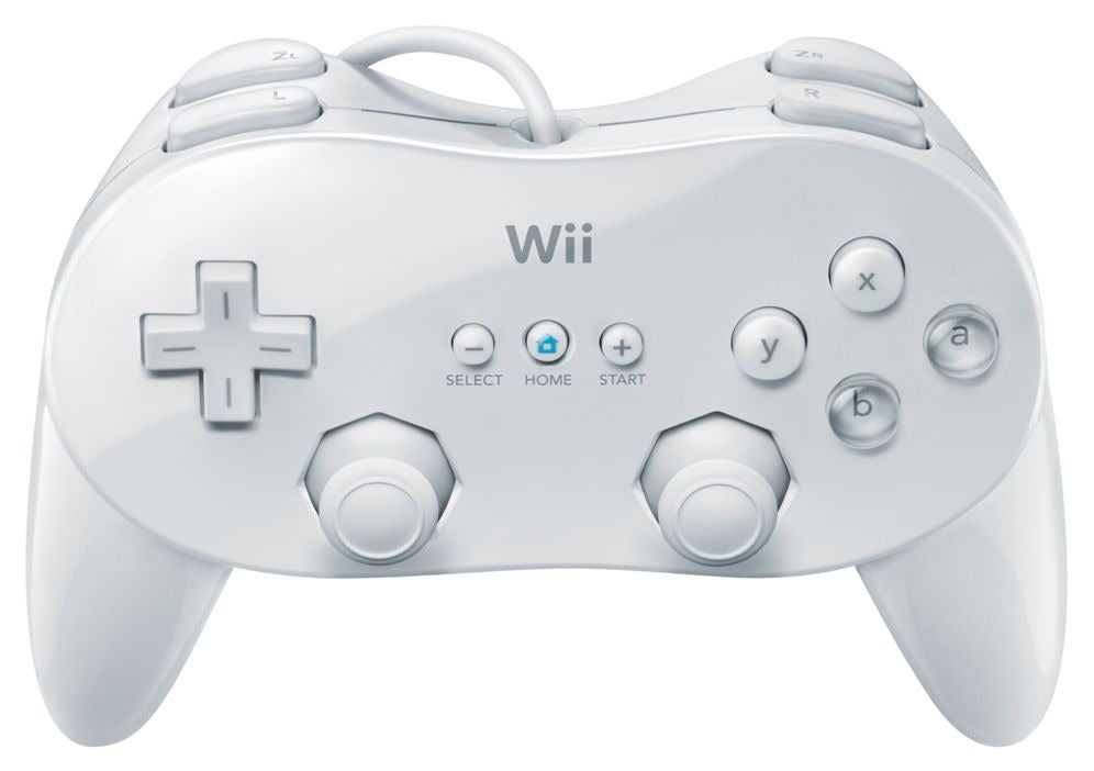 Classic Controller Pro (White) - Nintendo Wii