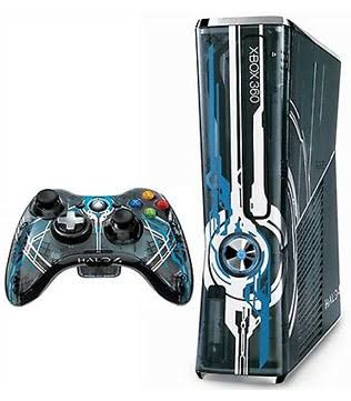 Xbox 360 Halo 4 limited Edition Console + 1 Controller 320GB
