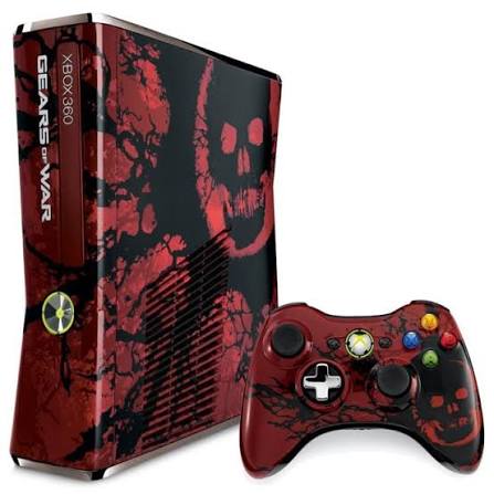 Xbox 360 Gears Of War 3 limited Edition Console + 1 Controller 320GB