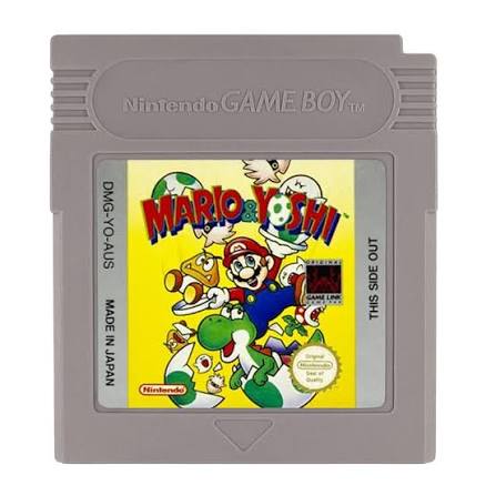 Mario & Yoshi - Game Boy (Cartridge)