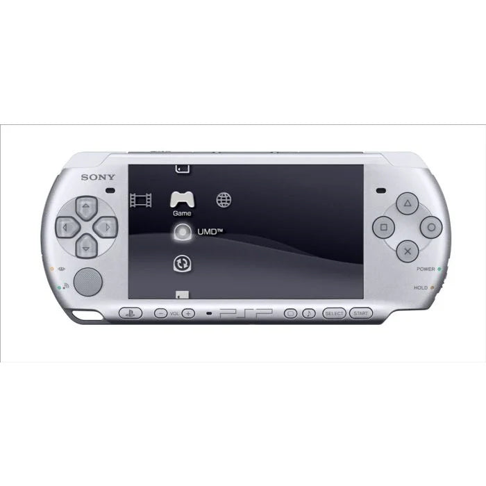PlayStation Portable PSP Console Mystic Silver 3002 MS