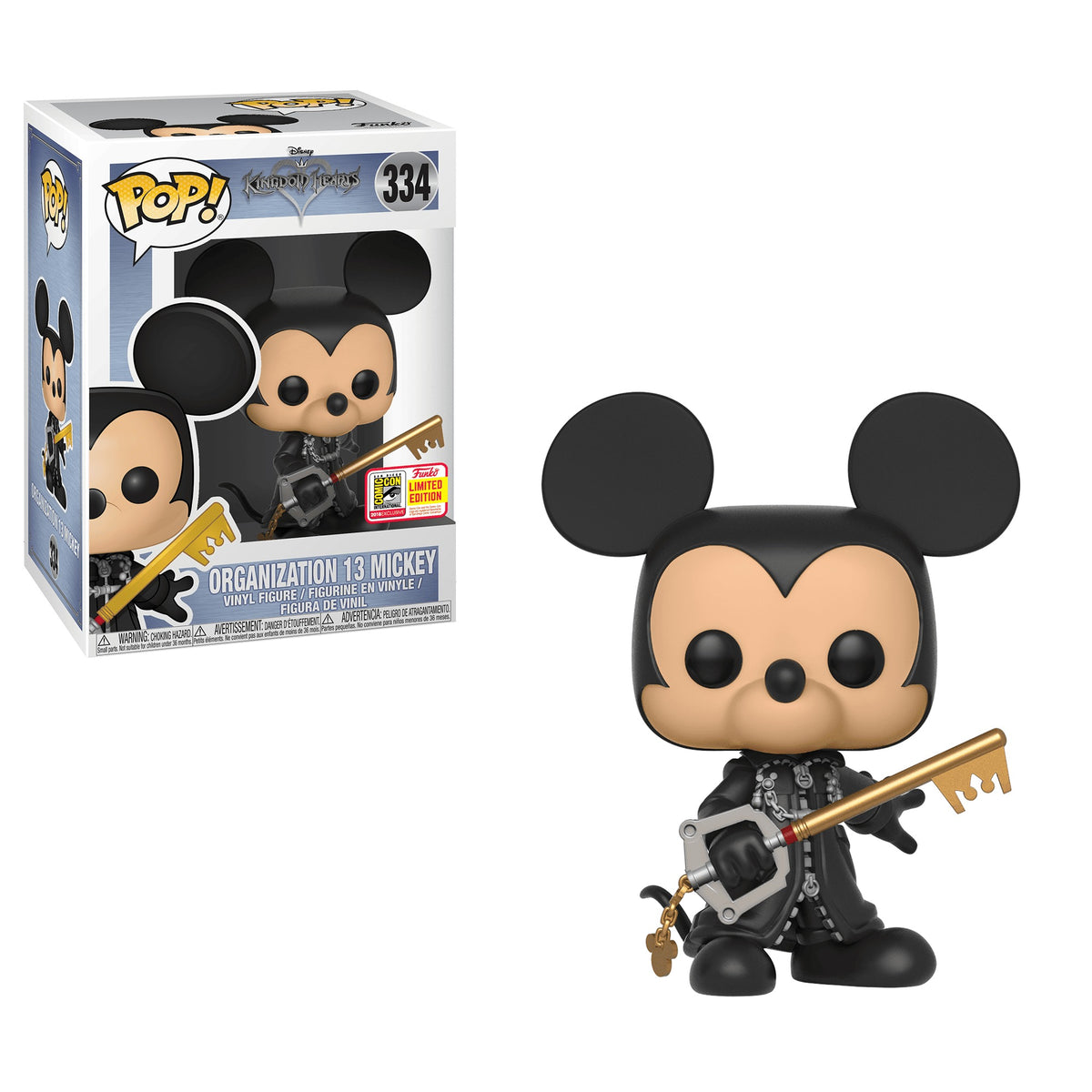 Kingdom Hearts - Organization 13 Mickey #334 Pop! Vinyl Figure