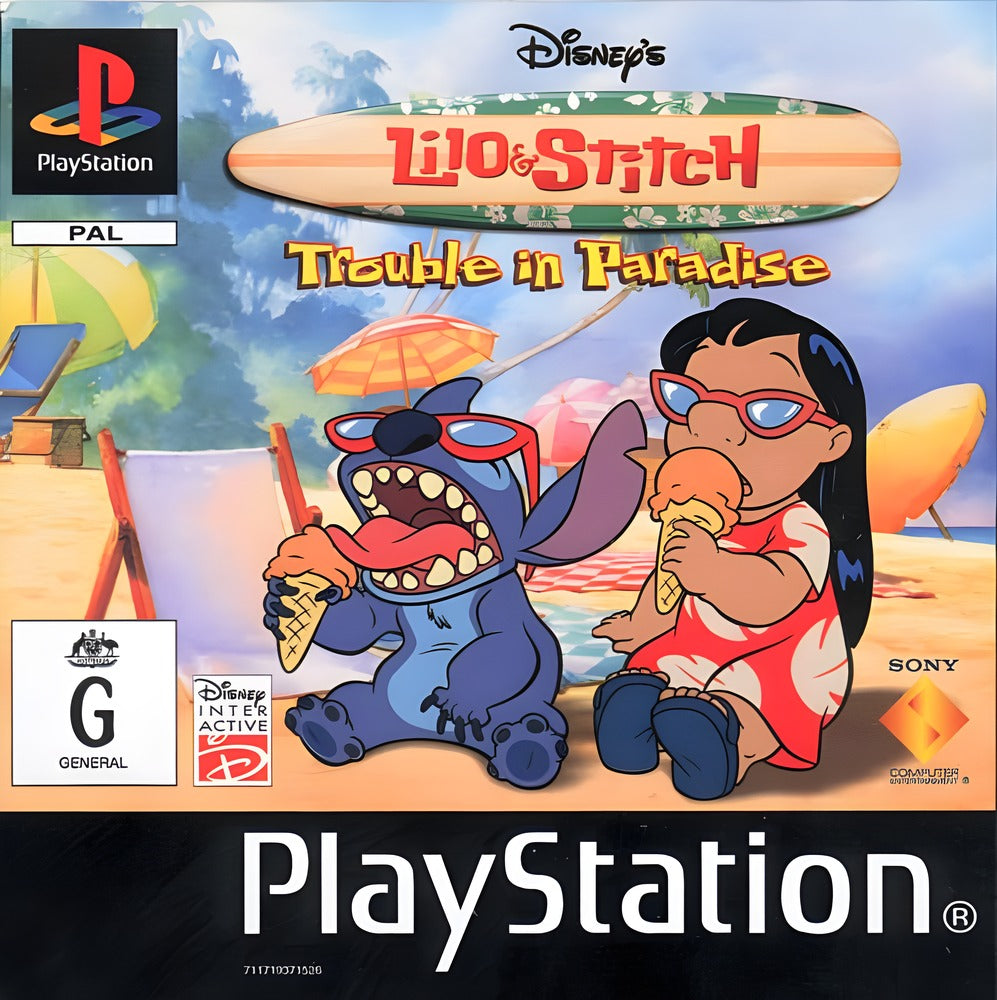 Lilo & Stitch: Trouble in Paradise - PlayStation 1 PS1