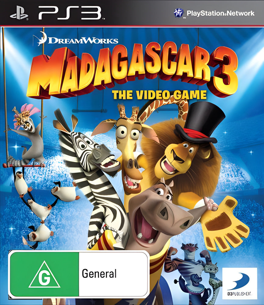 Madagascar 3: The Video Game - PlayStation 3 PS3